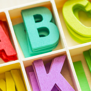 Lettres alphabet