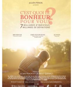 Affiche c'est quoi le bonheur pour vous ?